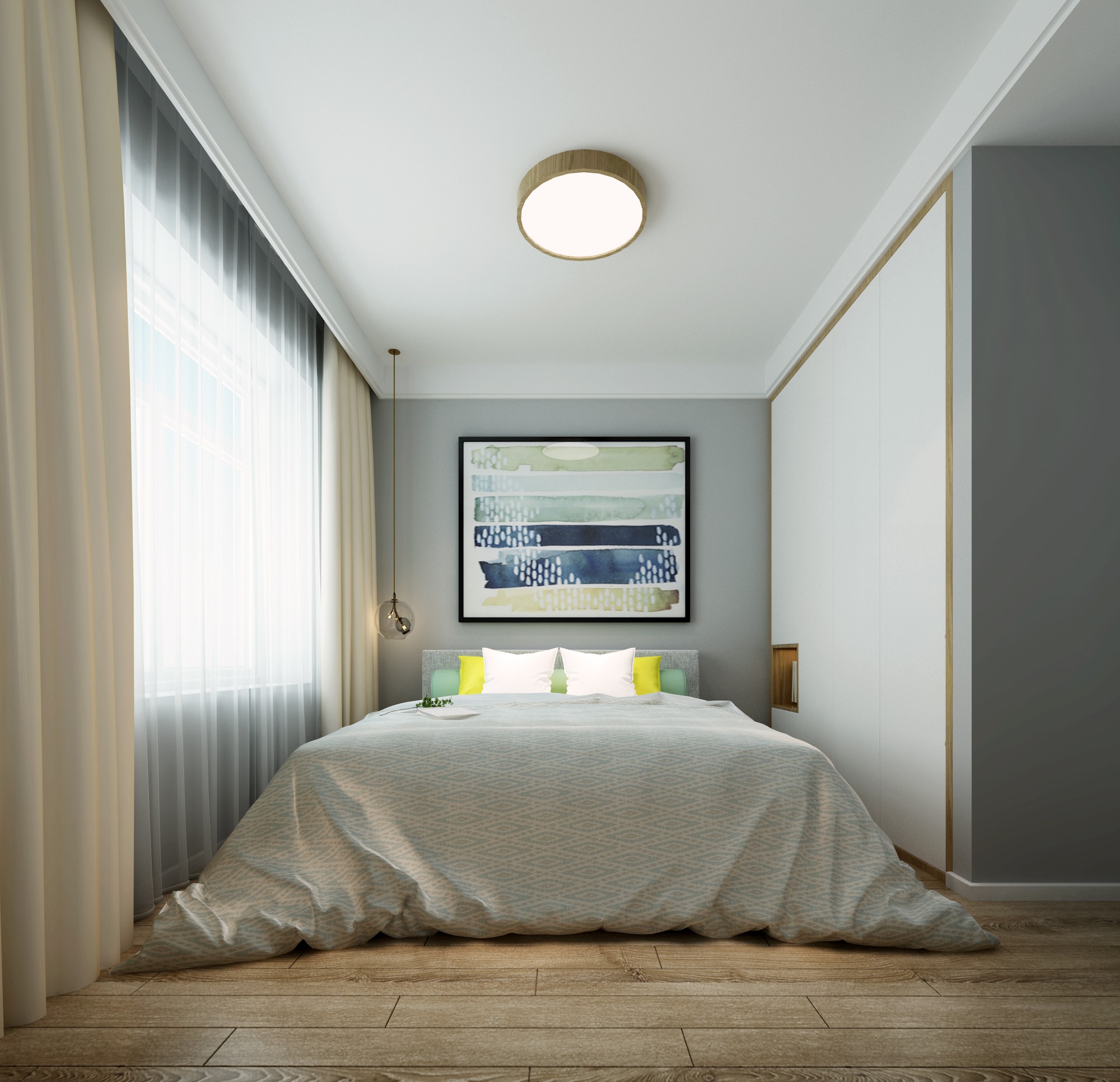 烟台山之韵130㎡轻奢loft